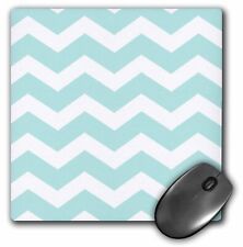 3dRose Mint blue and white zig zag chevron pattern pastel turquoise teal aqua Mo picture