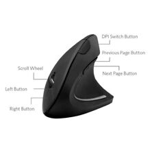 Anker 2.4G Wireless Vertical Ergonomic Optical Mouse 1600DPI 5-Button - No USB picture
