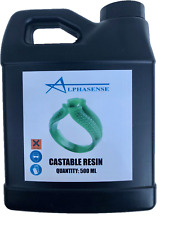 ALPHASENSE 3D DLP/SLA/LCD WAX  CASTABLE RESIN FOR DENTAL & JEWELRY (500ML) picture