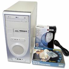 NEW Beige Retro Gaming PC - Windows 98 + XP + DOS, 1GB Ram, ATI x600, 128GB SSD picture
