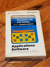 Texas Instruments TI Game Tombstone City: 21st Century Box Cartridge and Manual  picture