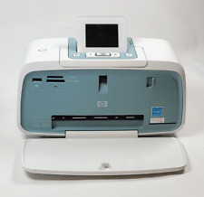 HP Photo Smart A532 Compact Photo Printer Clean,  Blue & White Vivera Inks picture