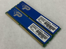 Lot of ( 2 )x 2GB Patriot PSD34G1333KH PC3-10600 1333MHz DDR3 Desktop RAM picture