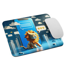 Mouse pad origami Lion picture