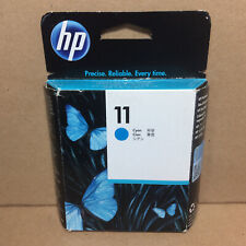 Genuine HP 11 CYAN Ink Printhead C4811A Printer Print Head Sealed EXP 09/2023 picture
