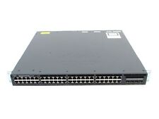 Cisco WS-C3650-48PD-L 48 Port PoE+ 2x 10G SFP+ 1U Base Switch 3650 1x 650WAC PSU picture