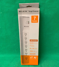 Belkin 7 Outlets Slim Design 6 ft. 1.8m Cord Surge Protector - NEW picture