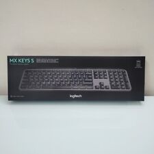 Logitech MX Keys S Wireless Bluetooth Keyboard, Black (920-011406) for PC & MAC picture