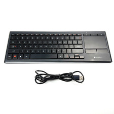 Logitech K830 Illuminated Keyboard With Touchpad w/ Cord *No Dongle picture