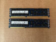 LOT OF 2 HYNIX 8GB 2RX4 PC3L-12800R SERVER MEMORY RAM HMT31GR7EFR4A-PB M8-2(5) picture