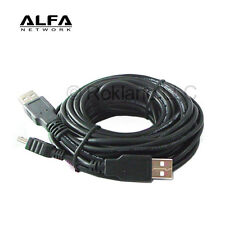 ALFA 8m/24 feet OEM Dual-Y Connector USB Extension Cable for AWUS036H AWUS036NH picture