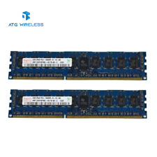 Lot of 2 Hynix 4GB(2x2GB) 2Rx8 DDR3-10600R Server Ram picture