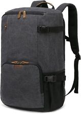 G-FAVOR Travel Backpack 40L, Vintage Canvas Rucksack Convertible Duffel Bag...  picture