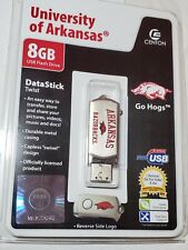 New University of Arkansas Razorbacks Flash Drive USB DataStick 8GB GO HOGS GO picture