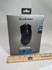 Brookstone Corded Desk Top Gaming Mouse Brand New Unopened RARE Weighted 7 picture