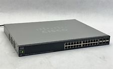 Cisco SG500X-24P-K9 24-Port Gigabit 4x10GB SFP PoE Stackable Managed Switch picture