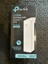 TP-Link CPE210 2.4GHz High Power Wireless Outdoor CPE Access Point, 9dBi Antenna picture
