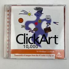 ClickArt 10,000 PC CD-ROM Productivity Software picture