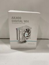 DeepCool AK400 DIGITAL WH Air Cooler, Single Tower, Real-Time CPU Status Screen, picture