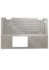 For Dell Inspiron 15 7500 7506 2-in-1 0NFP82 Silver Palmrest US Keyboard Top picture