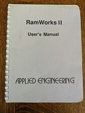 Vintage Applied Engineering RAM Works II Users Manual Version 2.0 - Apple IIe picture