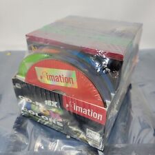 NEW Imation Neon Colors 16x 700MB 80-min CD-R With Slim Jewel Cases FSg1 picture