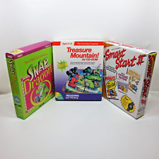 The Learning Company Treasure Mountain PC Game Snap Dragon Smart Start 2 Big Box picture