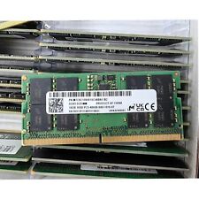 New Micron 32GB (2X16GB) DDR5 4800MHz PC5-38400 262-Pins 1RX8 SODIMM Memory Ram picture