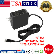 Universal PD 65W PD Fast Charger Type C Laptop Power Supply Adapter with Cord picture