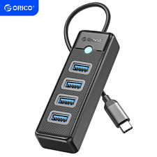 ORICO Type C to 4 Port USB 3.0 Hub High Speed USB Splitter for Laptop Xbox Mouse picture