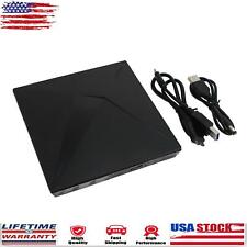 Ultra-Thin Type-C Usb External Dvd Cd Rw Burner Player For Laptop Pc Blk YU picture