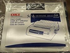 Okidata Microline 320 321 Turbo 9 Pin Printer User's Guide Owner's Manual picture