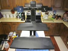 Ergotron 24-392-026 WorkFit-A Dual Sit-Stand Workstation. Used. picture