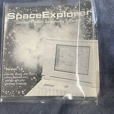 Vintage Space Explorer Floppy Disk Disc MS-DOS Windows 1.0 Astronomy Software #3 picture