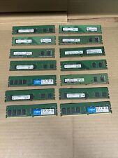 Lot of  12 x 4GB PC4-2400T Mixed Brands Desktop Memory RAM picture