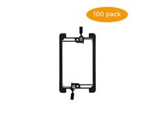 Buyer's Point Single Gang Low Voltage Mounting Bracket Device 1 Gang Pack of 100 picture