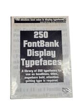 Sealed Vintage FontBank 250 Display Typefaces 3.5