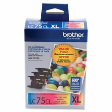 GENUINE Brother LC75 Ink Cartridge 3 Pack for MFC-430W MFC-J825DW MFC-J835W  picture