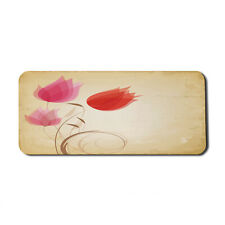 Ambesonne Ornate Floral Rectangle Non-Slip Mousepad, 35