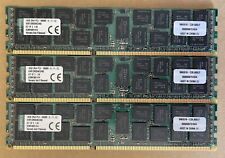 KINGSTON KVR13R9D4K3/48I PC3-10600R DDR3-1333 48GB ECC REG KIT (16GB X3) picture