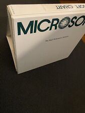 Vintage Microsoft Word Sales 3 ring binder - Very Rare Cool Find - Old Has Wear picture