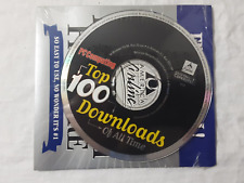 retro 1999 CD-Rom PC Computing Top 100 Downloads  rare AOL trial picture