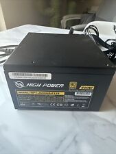 High Power HP1-J600GD-F12S 600W 80plus Gold ATX/EPS 12V Gaming PC Power Supply picture