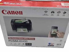 Canon Pixma MX490 All-In-One InkJet Printer - Black - Open Box / Never Used picture