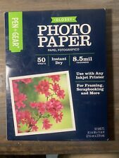 Photo Paper Glossy Inkjet 8.5 x 11 Instant Dry picture