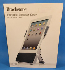 Speaker Dock Station Portable iPad 3rd Gen iPad 2 iPad Tablets New Brookstone picture