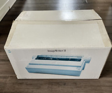 Apple ImageWriter II Printer CIB + Manual - Powers On Untested. A9M0320 - READ picture