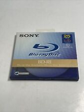 SONY Blank Blu-Ray Disc BD-RE 25GB Rewritable Full HD 1080 New SEALED picture