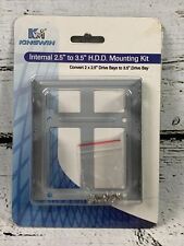 Kingwin HDM-225 2.5 Inch to 3.5 Inch Internal Hard Disk Drive Mounting Kit NOS picture