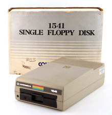 Commodore 64 Computer Model 1541 Floppy Disk Drive W/Box Powers Up UNTESTED picture